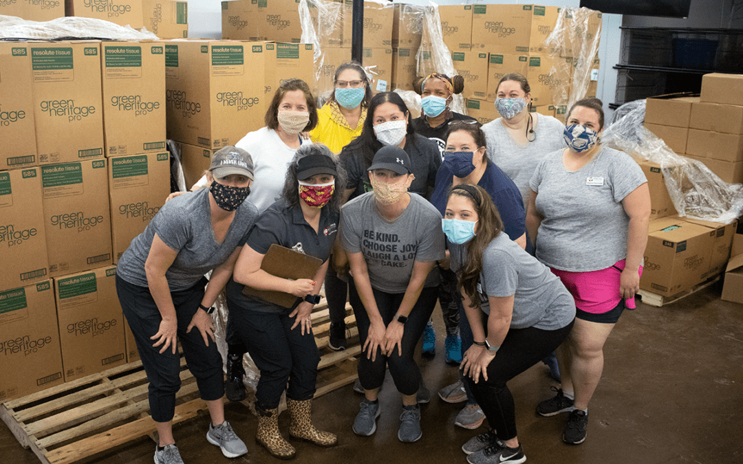 Workforce Solutions Capital Area and Bank of America Support Travis County’s Child Care Providers with Donations of Cleaning and PPE Supplies