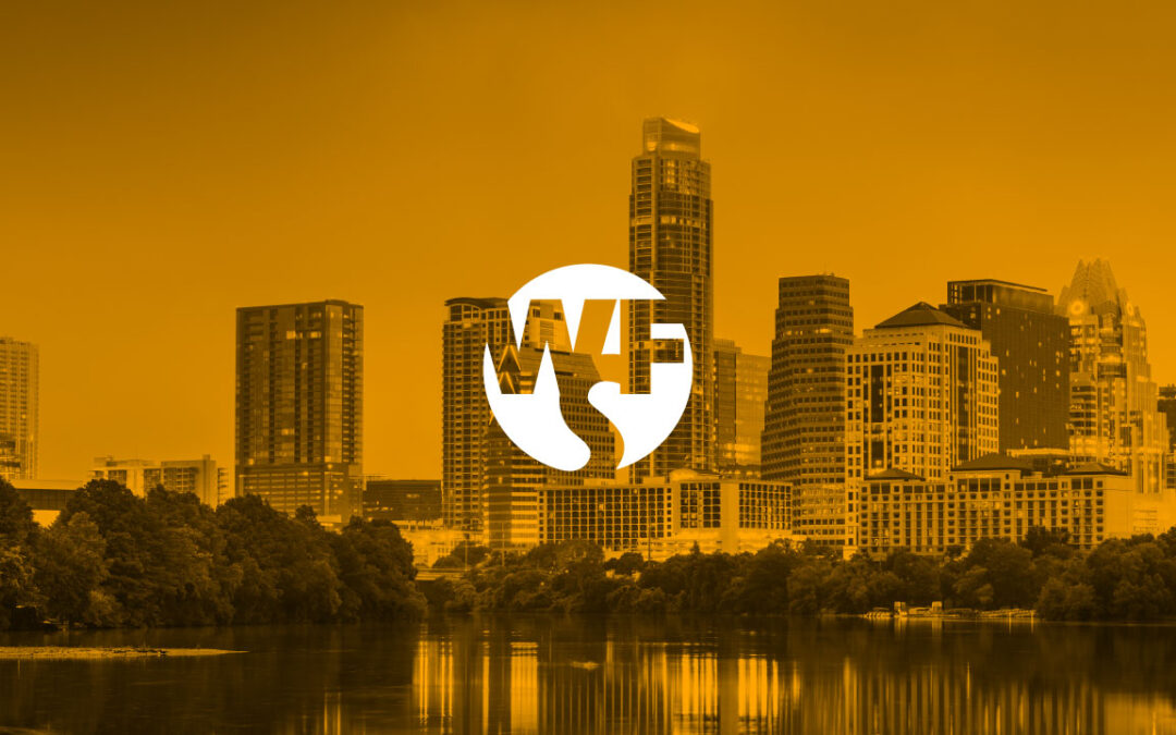 WFS logo in gold