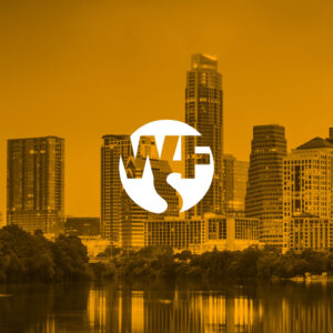 WFS logo in gold