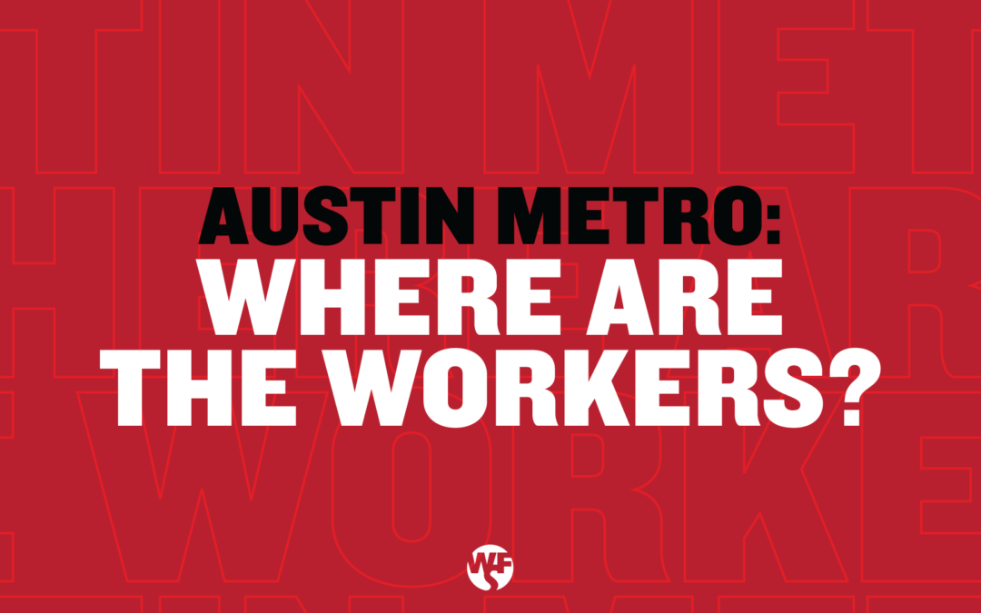 Austin Metro Labor Force Participation (as of December 2021)